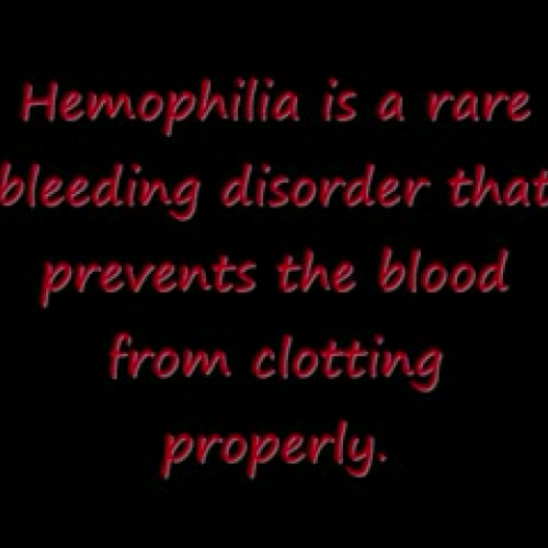 Baby disorder project-hemophilia