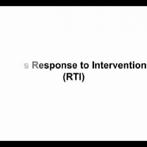 What is Response to Intervention (RtI)?