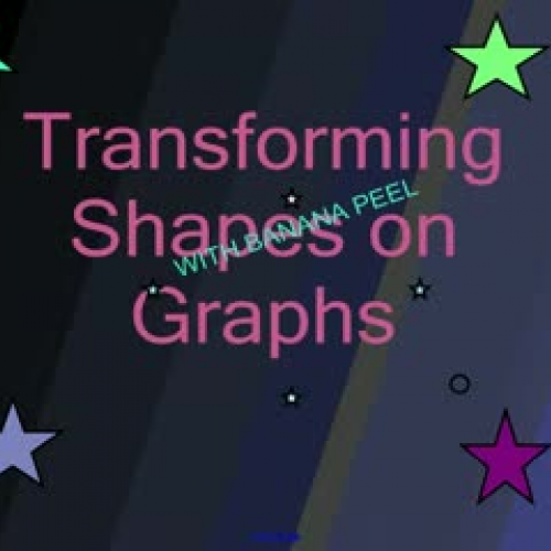 Transforming Shapes on Graphs