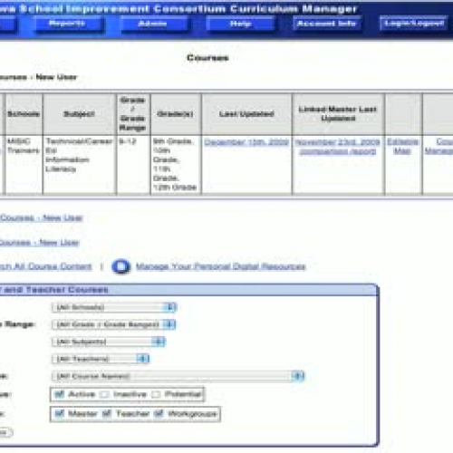 Curriculum Flex Report