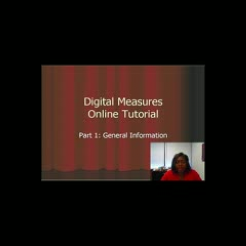 Digital Measures - Part 1
