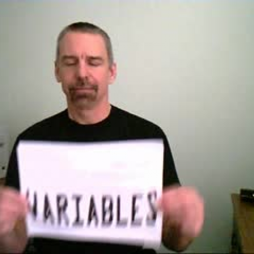 The VARIABLES Song -  Mr. Edmonds