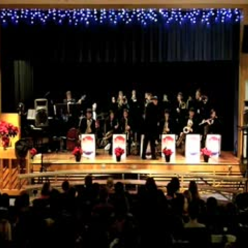 Hall HS Jazz Band - Rudolph The Red Nosed Rei