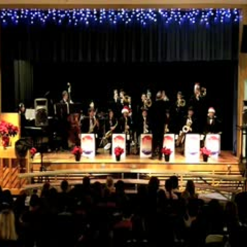 Hall HS Jazz Band - We Wish You A Merry Chris