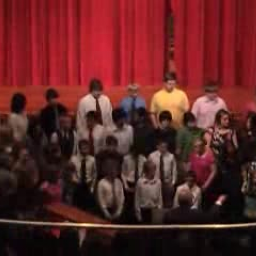 New Richmond Middle School 7th grade chorus