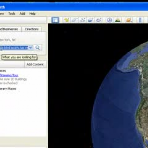 Introduction to Google Earth 5