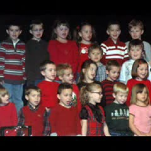 Christmas Program Kindergarten