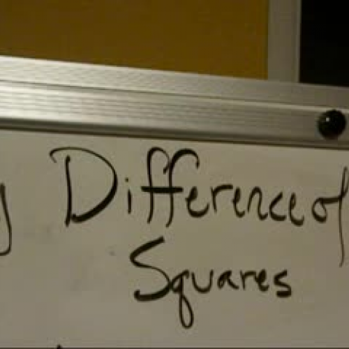 Difference of Squares