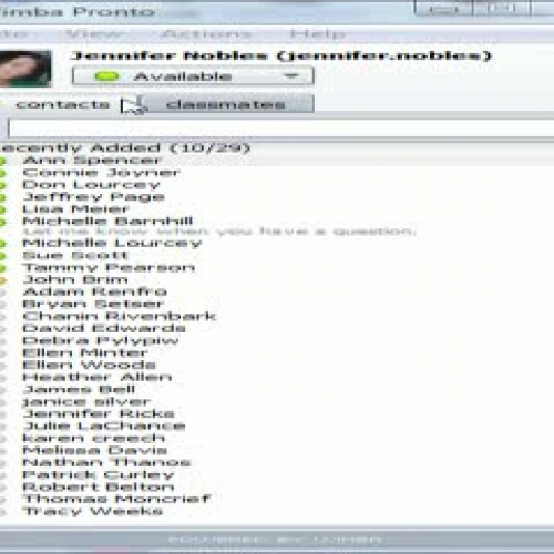 Adding Contacts in Pronto