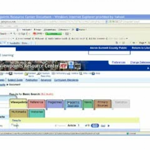 NoodleTools Nonperiodicals for Opposing Viewp