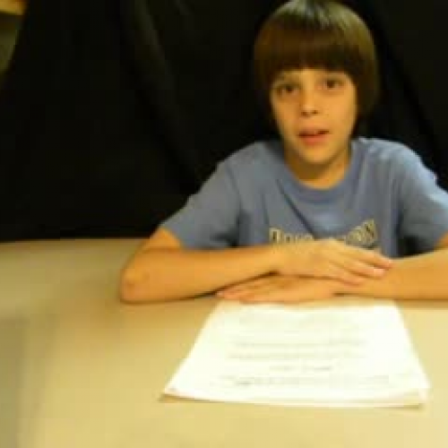 Zach Interviews Mr. Apple Seed