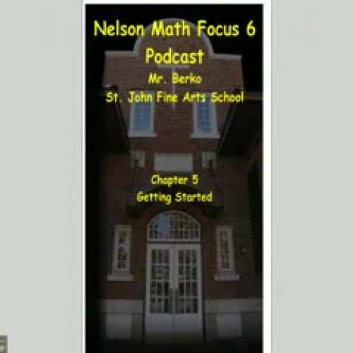 Chapter 5: Getting Started