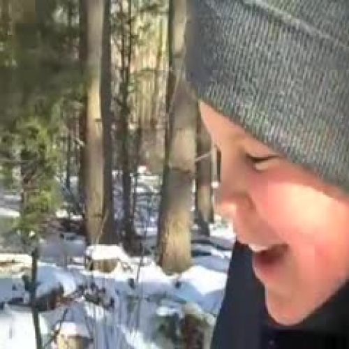 Snowshoeing