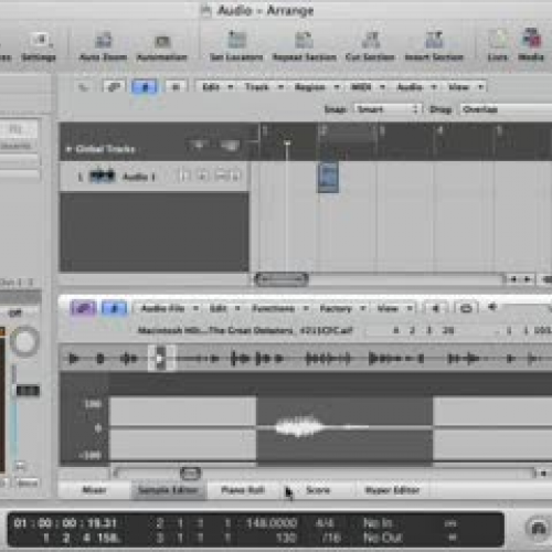 Logic: Using Audio Rhythmically
