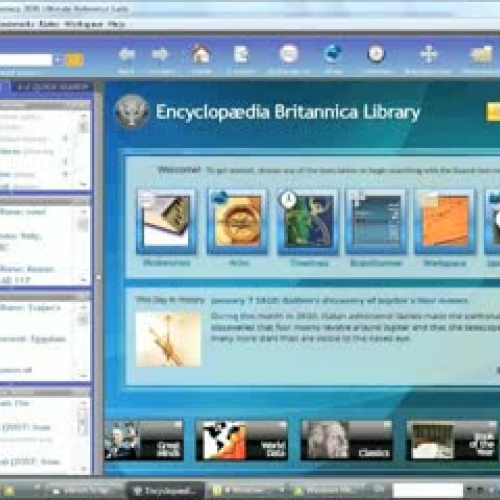 Encyclopaedia Britannica for eBeam