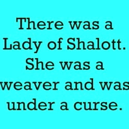 The Lady Of Shalott