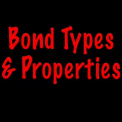 Ionic, Covalent and Metallic Bonds
