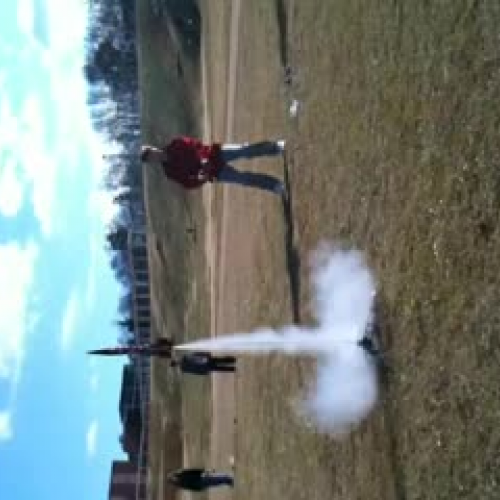 Recycled Rocket Launch