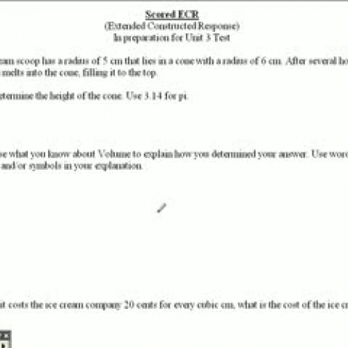 scored ECR Ice Cream