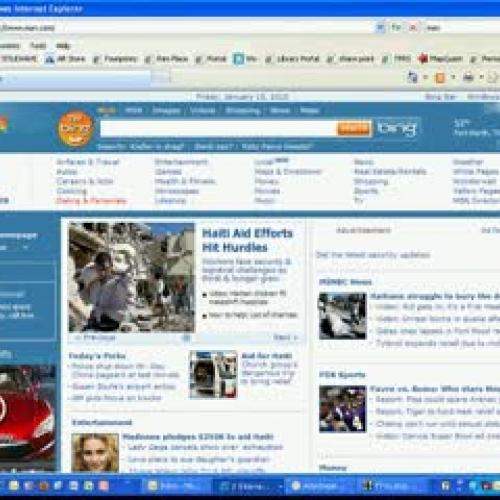 How to Set a Home Page on Internet Explorer