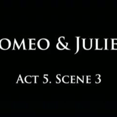 Romeo and Juliet Act 5