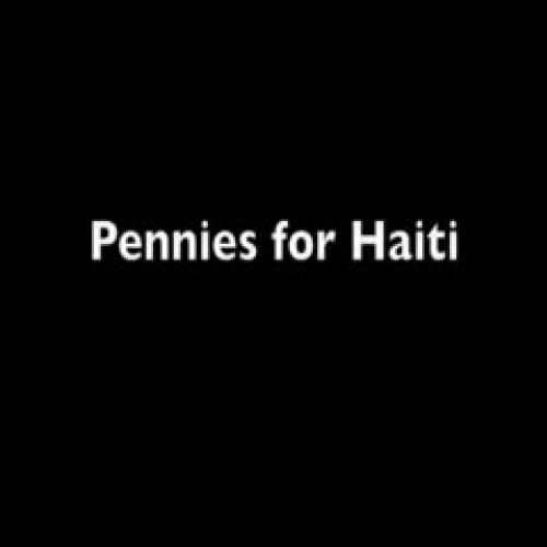 Pennies for Haiti