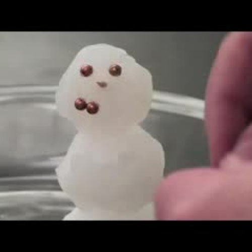 Little Flaming Snowman