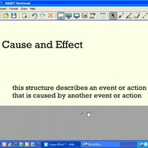 Cause and Effect Text Structure Part 1