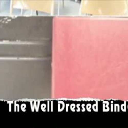 The Well Dressed Binder