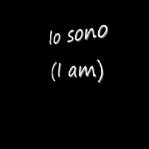 ITALIAN Verb ESSERE - Verb &quot; TO BE&quot;