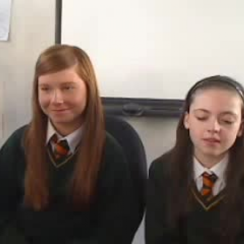 Colaiste Feirste students talk about ICT