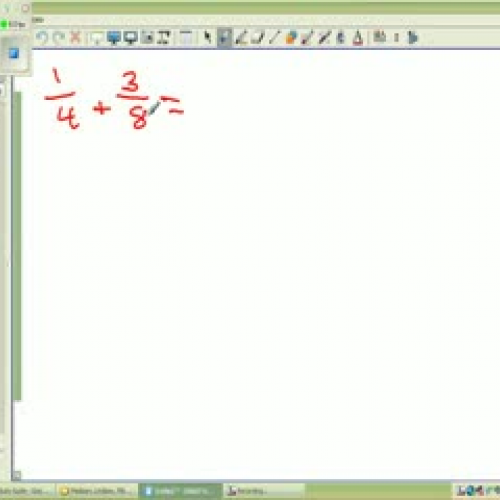 L,M,M Adding Fractions