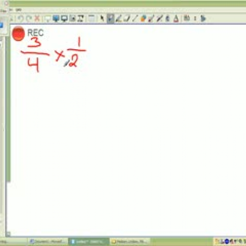 L,M,M multiplying fractions