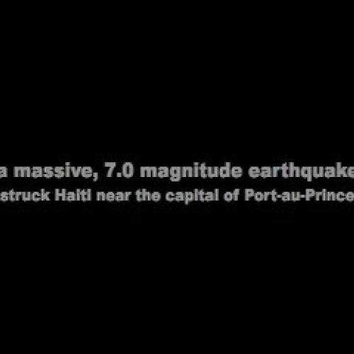 2010 Haiti Earthquake