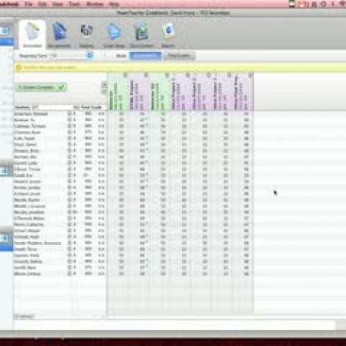 Changing Semesters in PowerTeacher Gradebook
