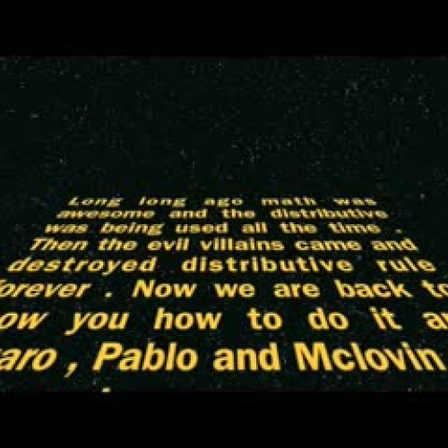 Distributive Rule Tutorial