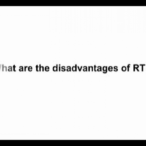 What are the Disadvantages of RtI?