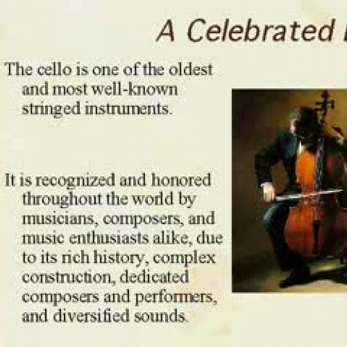 Cello Digital Story