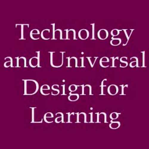 Technology and Universal Design for learning