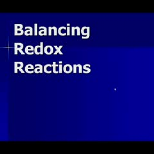 Bal Redox Reactions