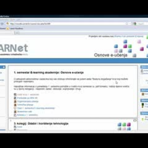 Uvod u Moodle na ELA-i