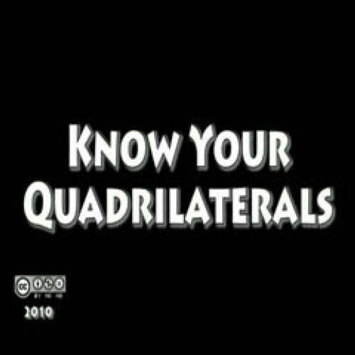 Know Your Quadrilaterals