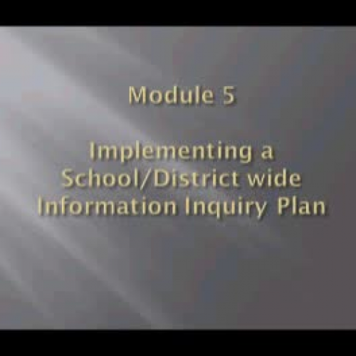 LME 508 Module 5 Video