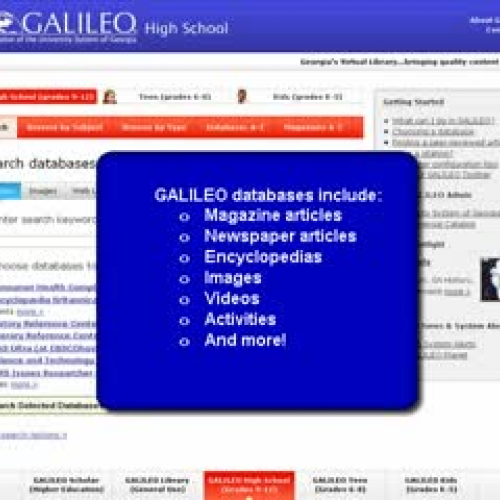 Quick Tour of GALILEO High School