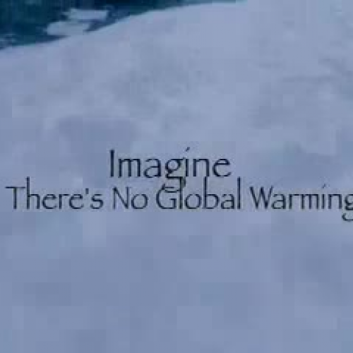 imagine there's no global warming
