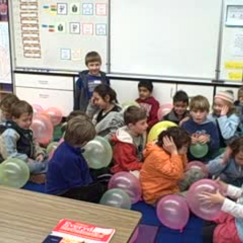 100th Day Balloon Pop