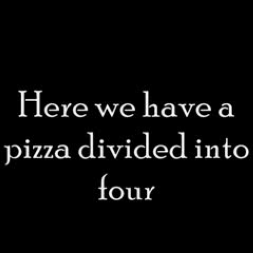 Pizza Fractions