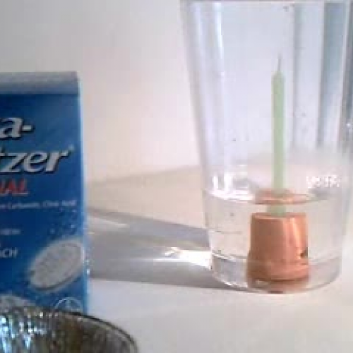 alka seltzer fire extinguisher