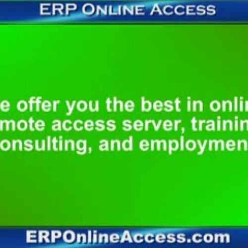 SAP remote access ,Peoplesoft online access,O