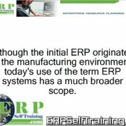 Sap education training materials for self stu